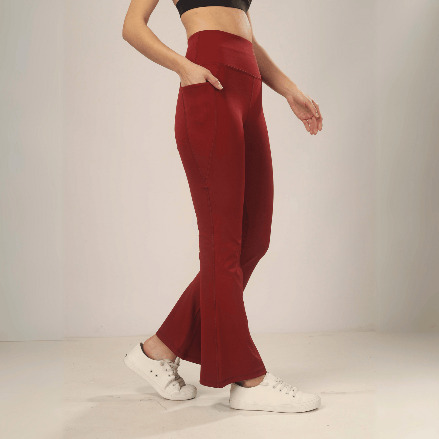 AnyWear Flare Pants - Royal Black