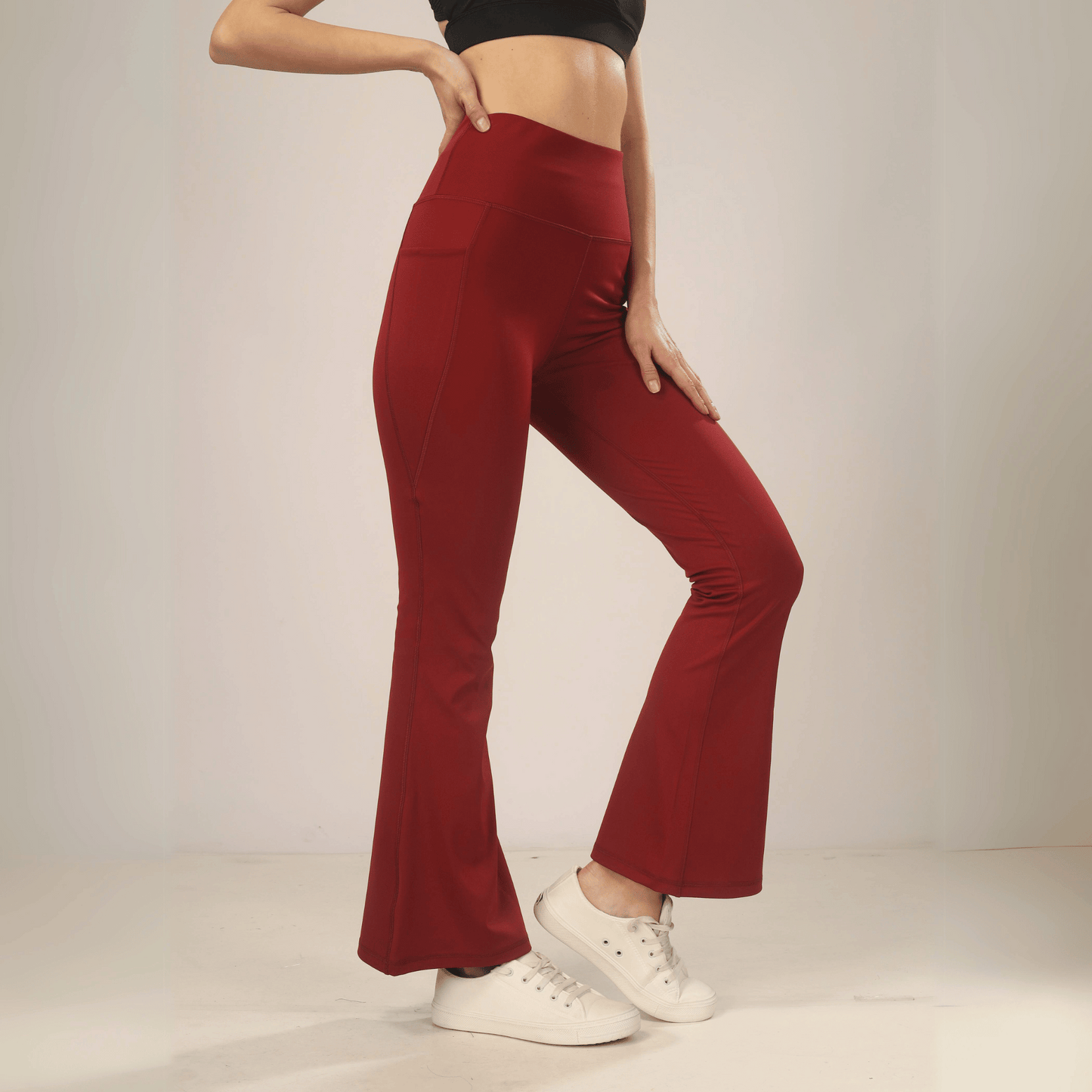 AnyWear Flare Pants - Royal Black