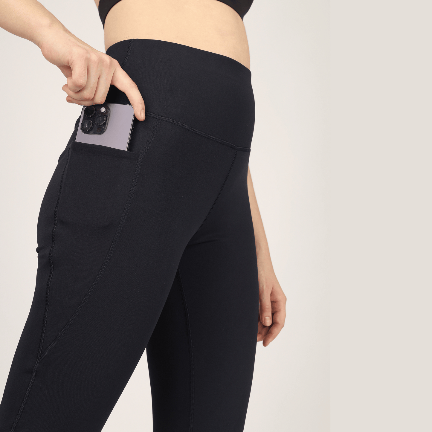 AnyWear Flare Pants - Royal Black
