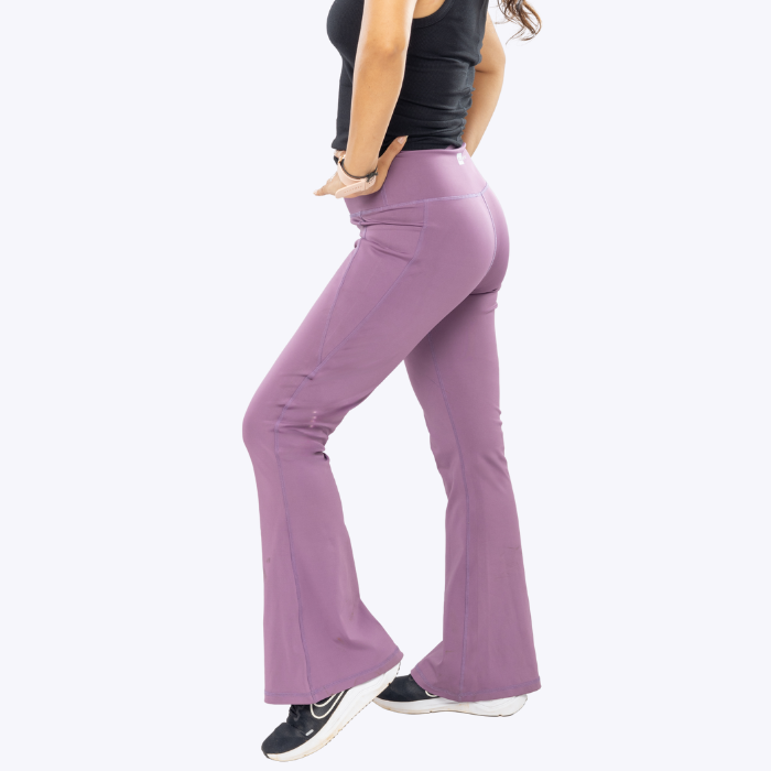 AnyWear Flare Pants - Royal Plum