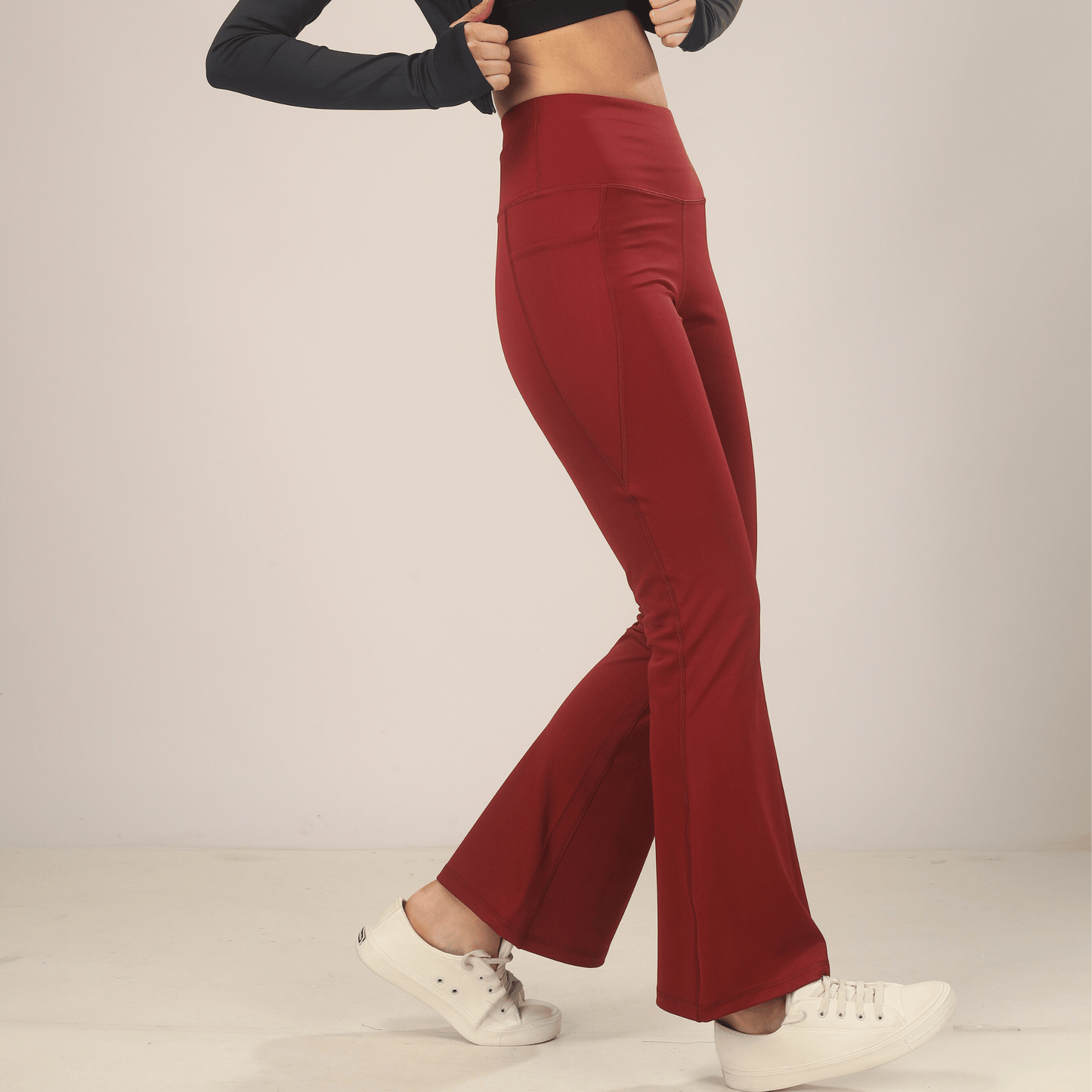 AnyWear Flare Pants - Royal Black