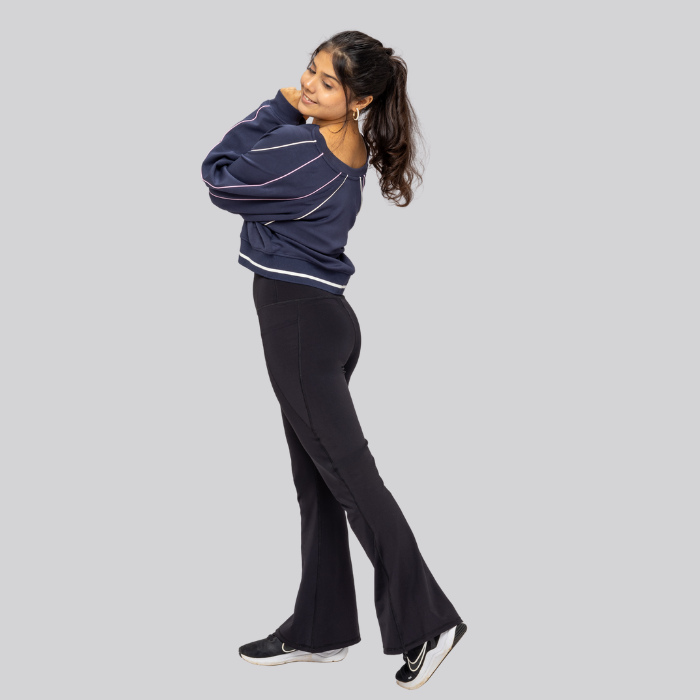 AnyWear Flare Pants - Royal Black