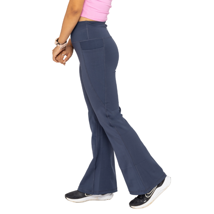 AnyWear Flare Pants - Navy Blue