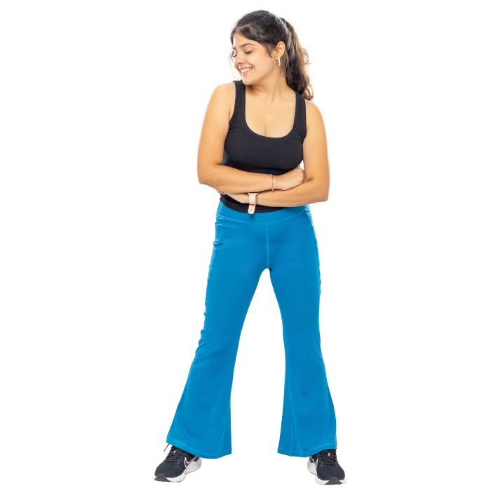 AnyWear Flare Pants - Bright Blue