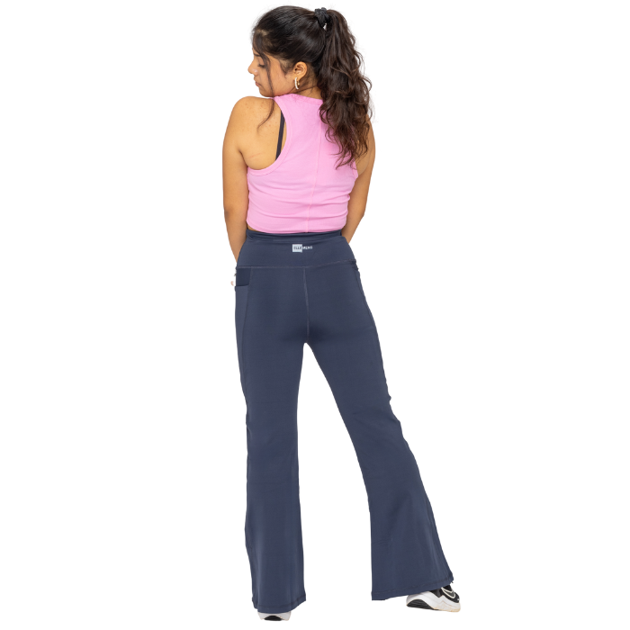 AnyWear Flare Pants - Navy Blue