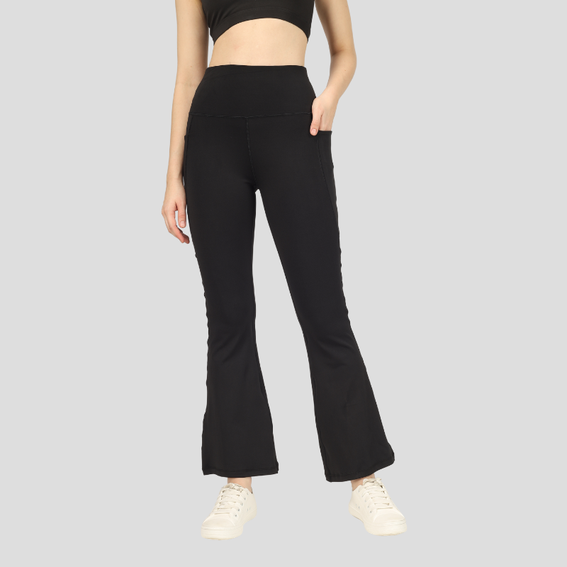 AnyWear Flare Pants - Royal Black